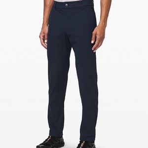 Lululemon Mens Ascent Pants Sz 34 Navy Blue - NWT